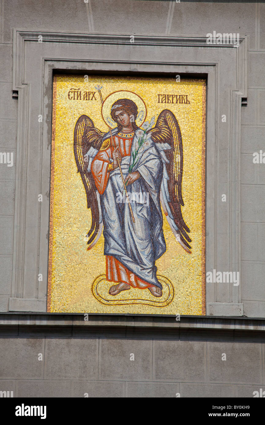 San Michele la cattedrale di Belgrado in Serbia Foto Stock