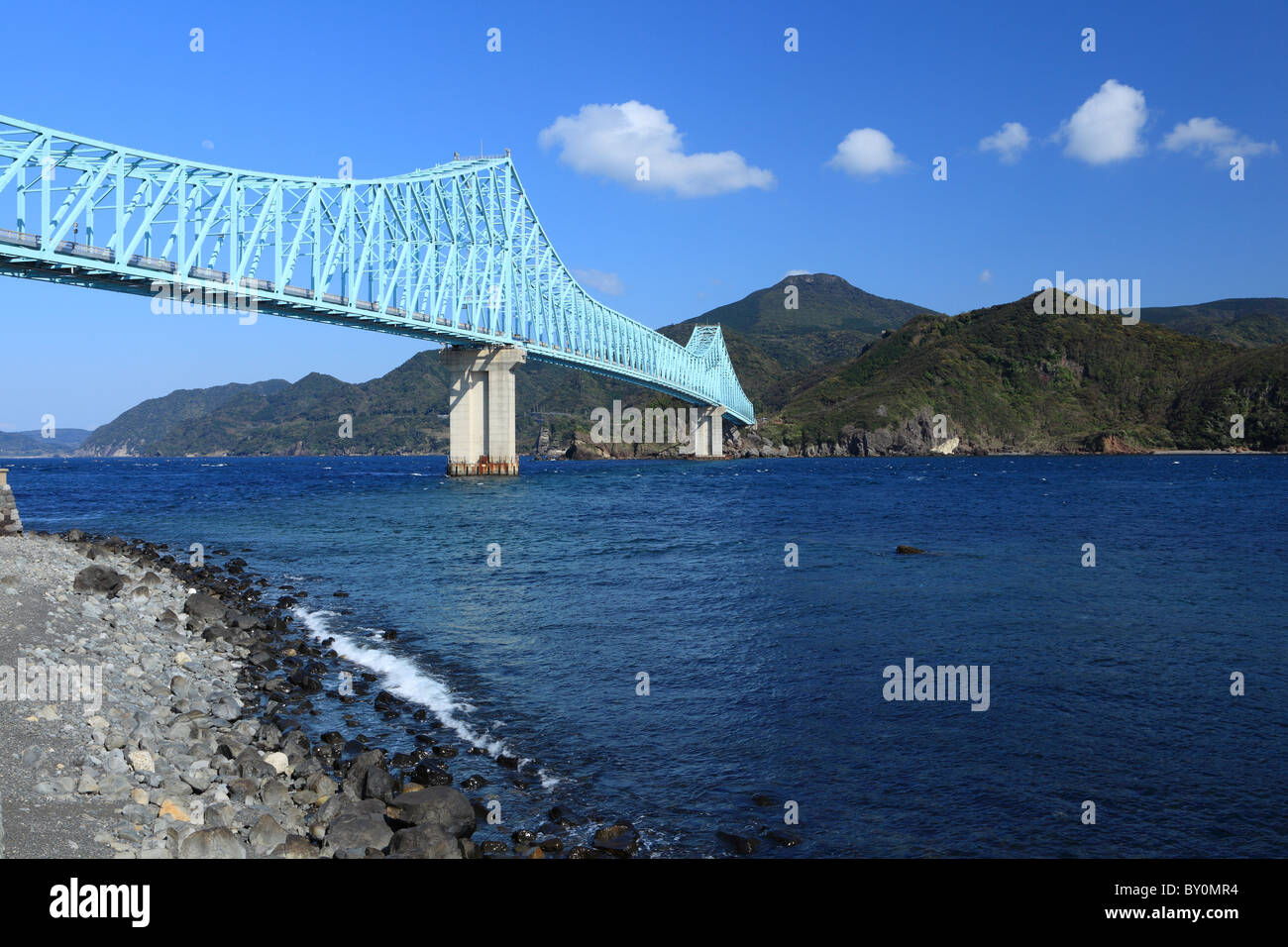 Ponte Ikitsuki, Hirado, di Nagasaki, Giappone Foto Stock