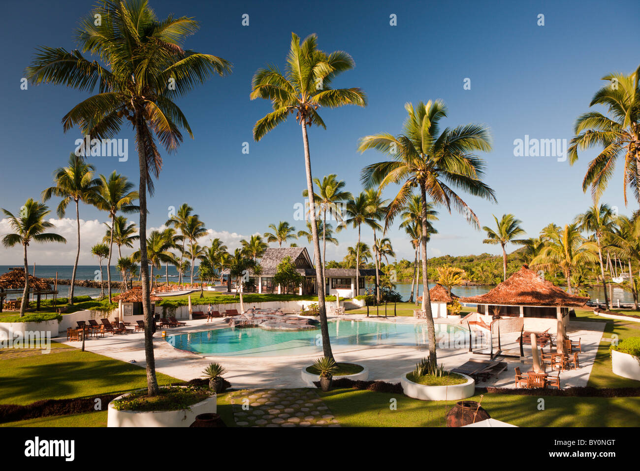 Hotel La Perla, Beqa Lagoon, Viti Levu, Isole Figi Foto stock - Alamy