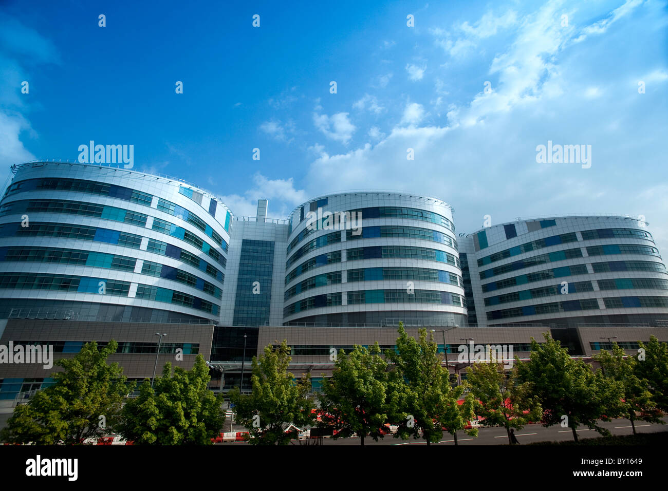 La Queen Elizabeth Hospital, Selly Oak, Birmingham. Aperto nell'estate 2010. Foto Stock
