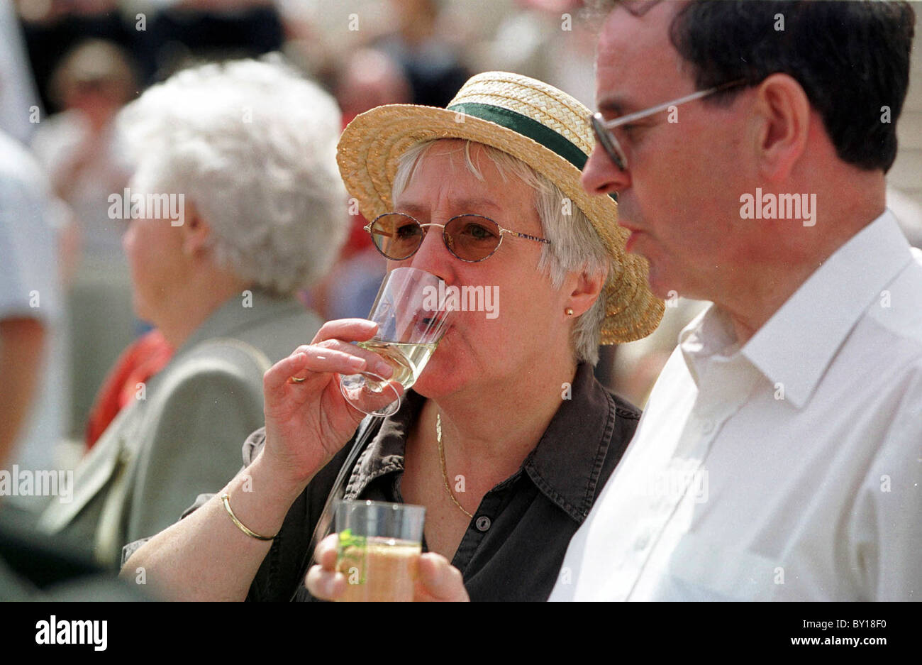 L'International Food and Drink Festival, la Baia di Cardiff, Cardiff. Foto Stock