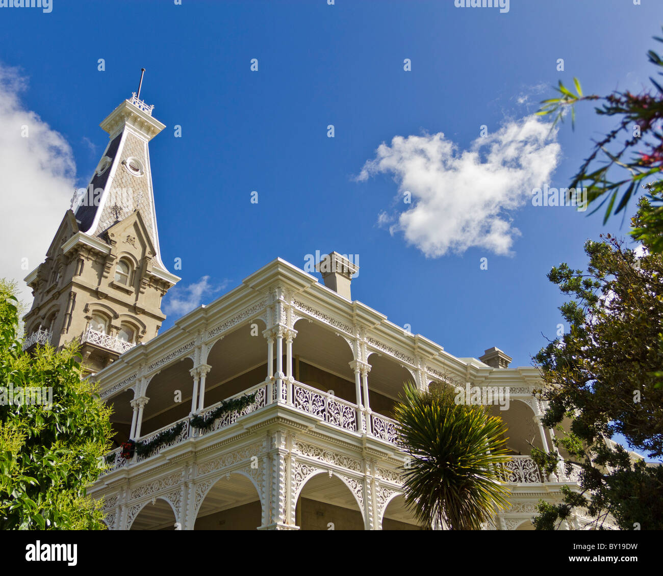 Rupertswood Mansion, origine del Cricket's cenere e formalmente parte della Cattolica Romana del Collegio salesiano Foto Stock