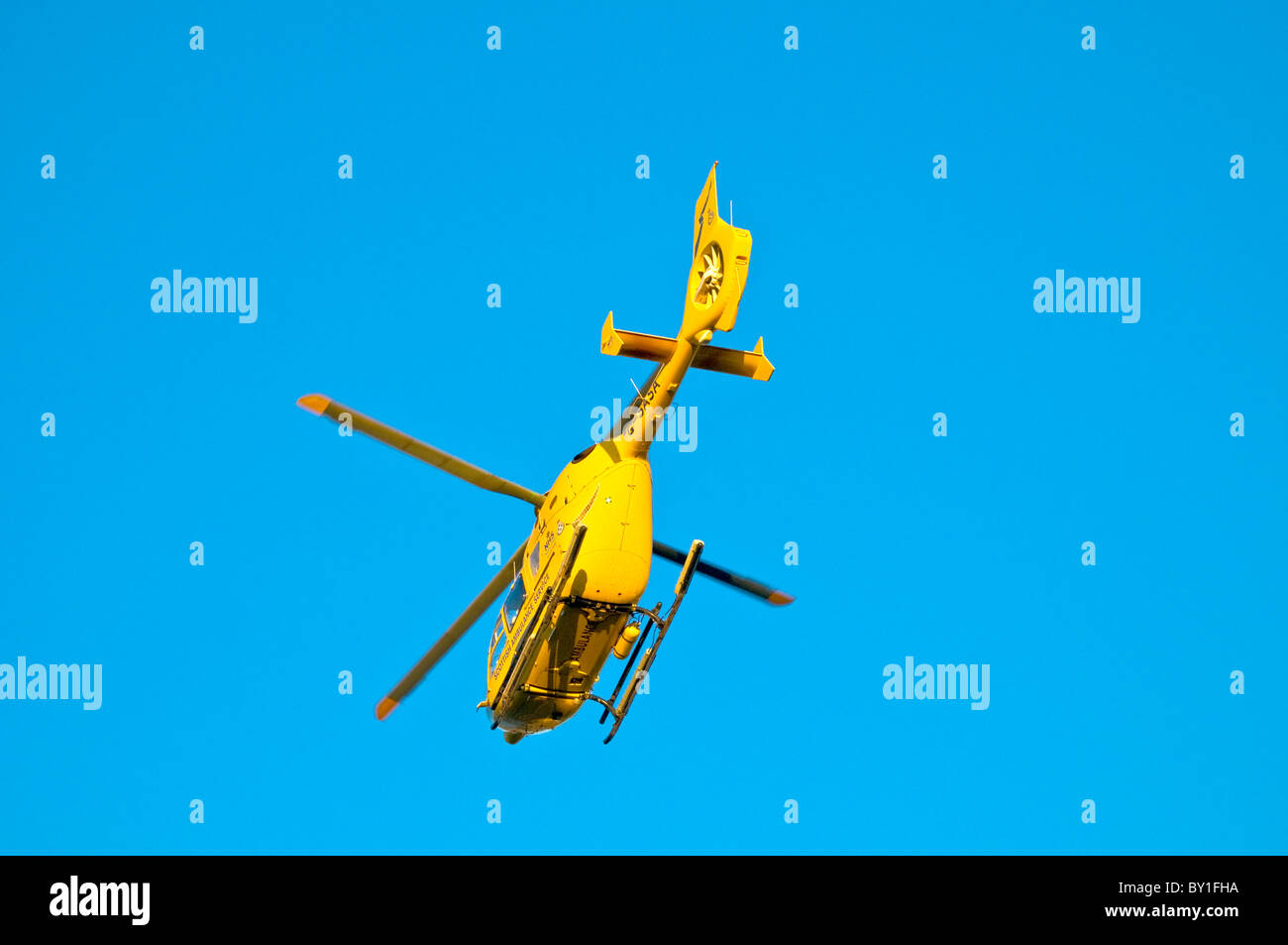 Scottish Air Ambulance elicotteri a Glasgow Foto Stock