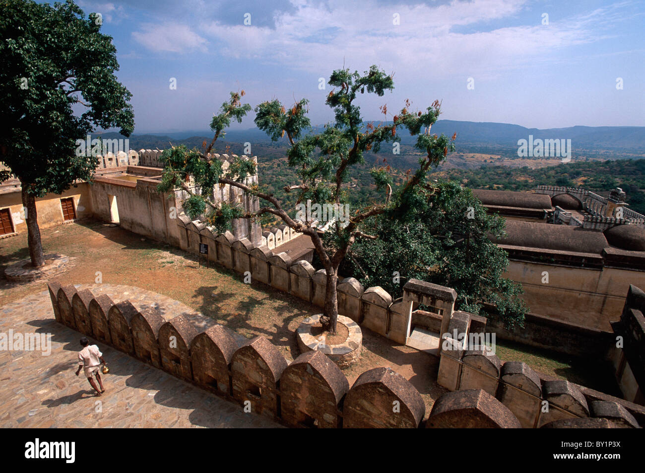 Fort Kumbalgarh nel Rajasthan, India Foto Stock