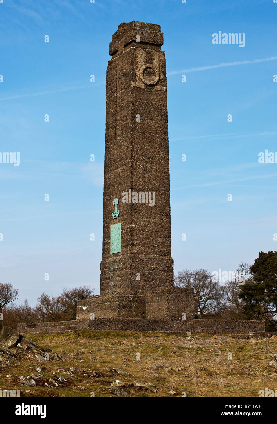 Leicestershire Yeomanry War Memorial a Glenfield Lodge Park Leicestershire.Inghilterra Foto Stock