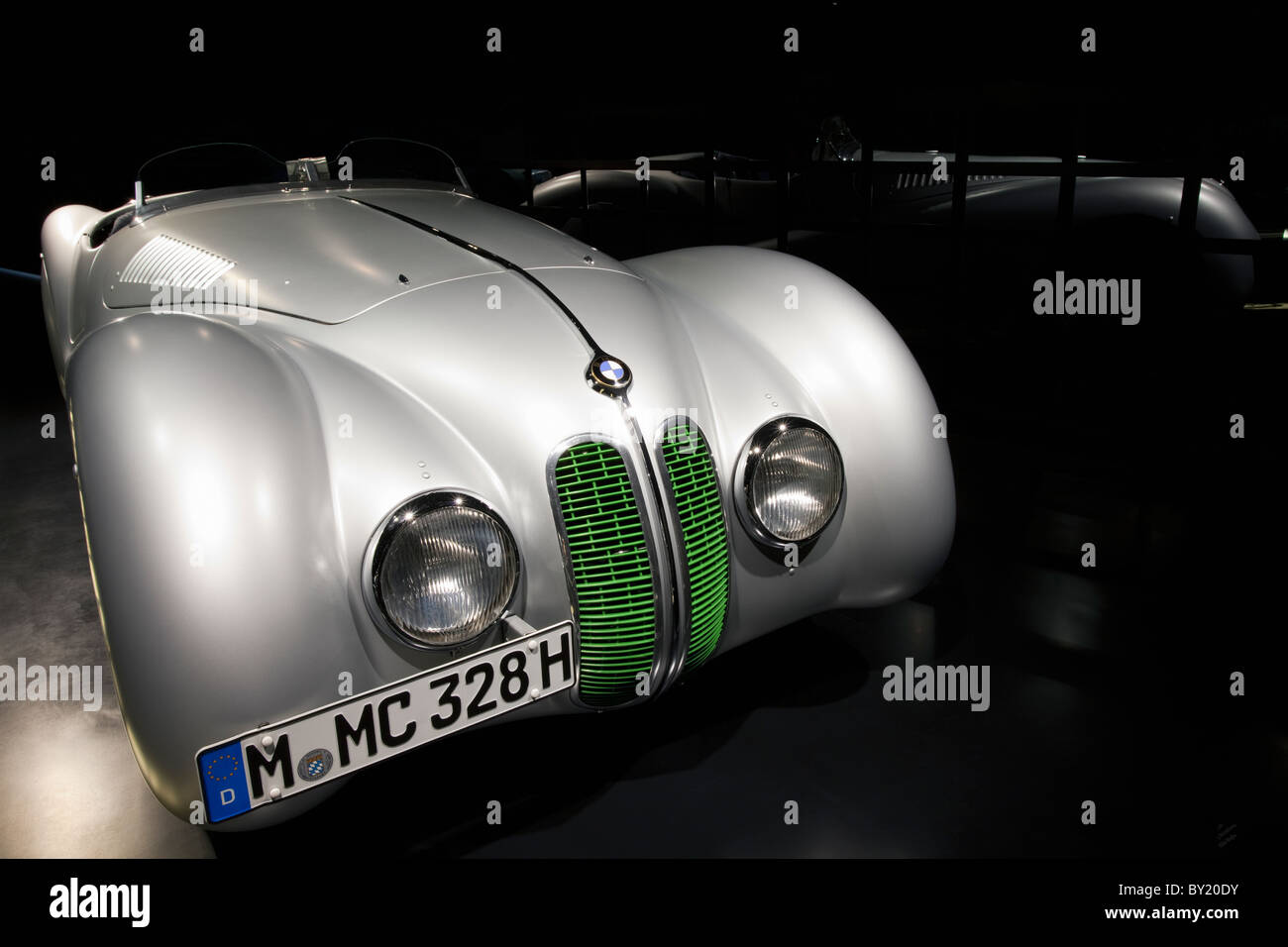 La germania,Monaco di Baviera,museo BMW,BMW 328 Mille Miglia Roadster Foto Stock