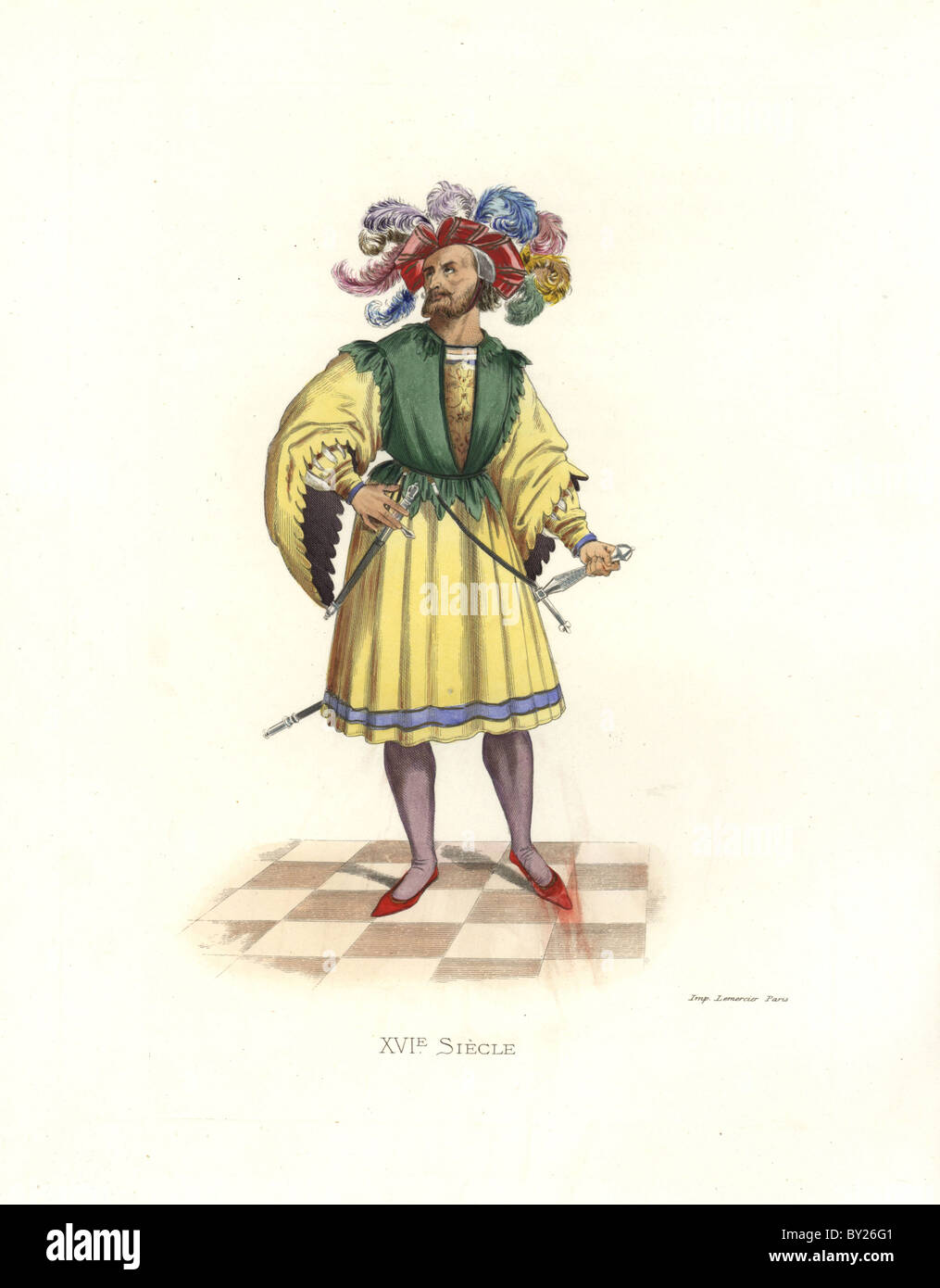 Patrizio di Norimberga, del XVI secolo. Foto Stock