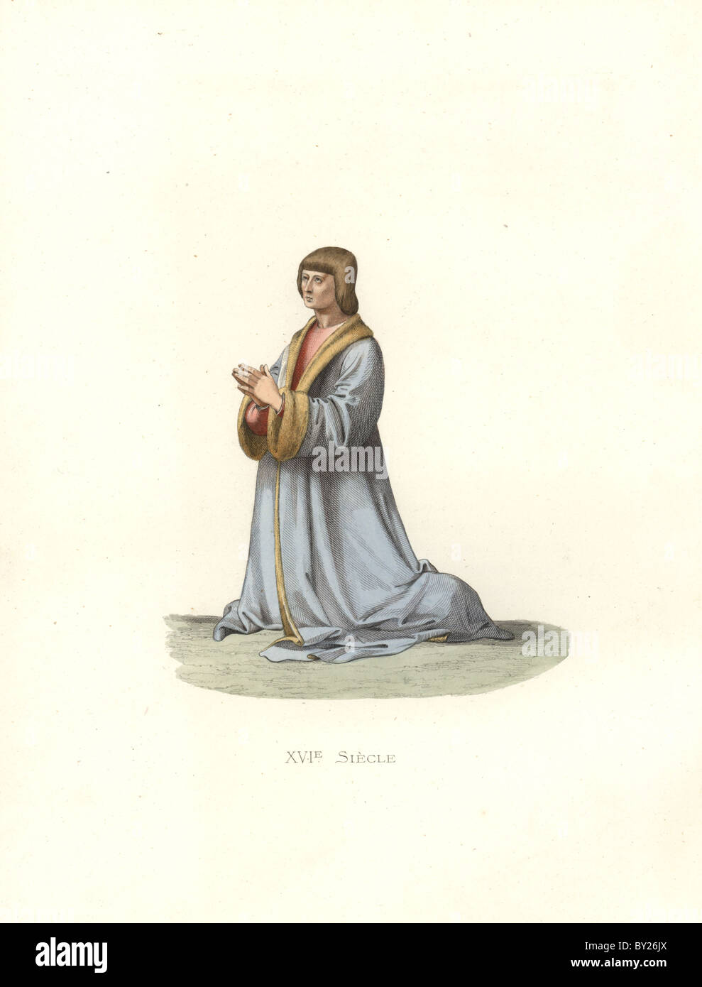 Il borghese di Amiens, del XVI secolo. Foto Stock