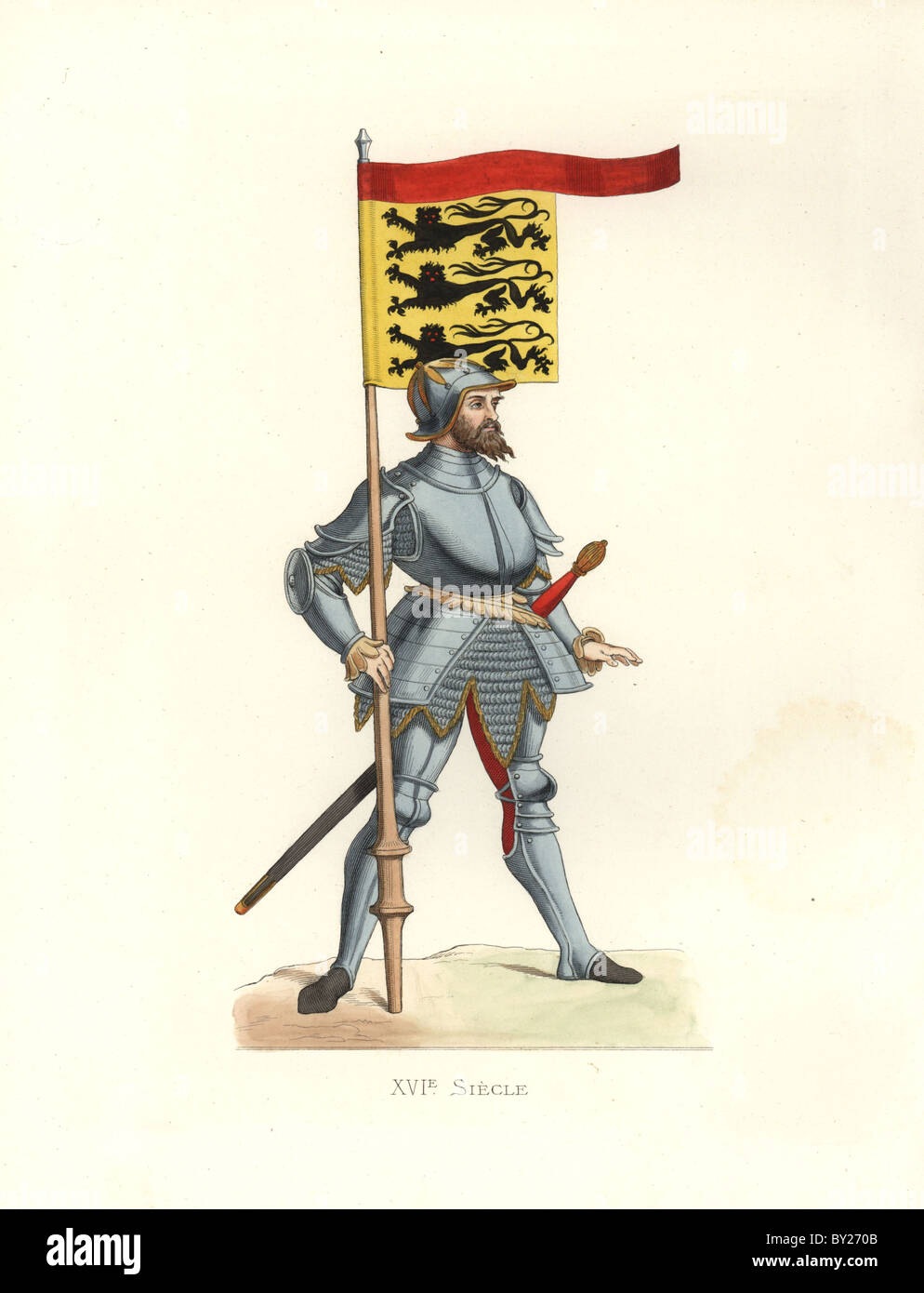 Uomo inglese di bracci, del XVI secolo. Foto Stock