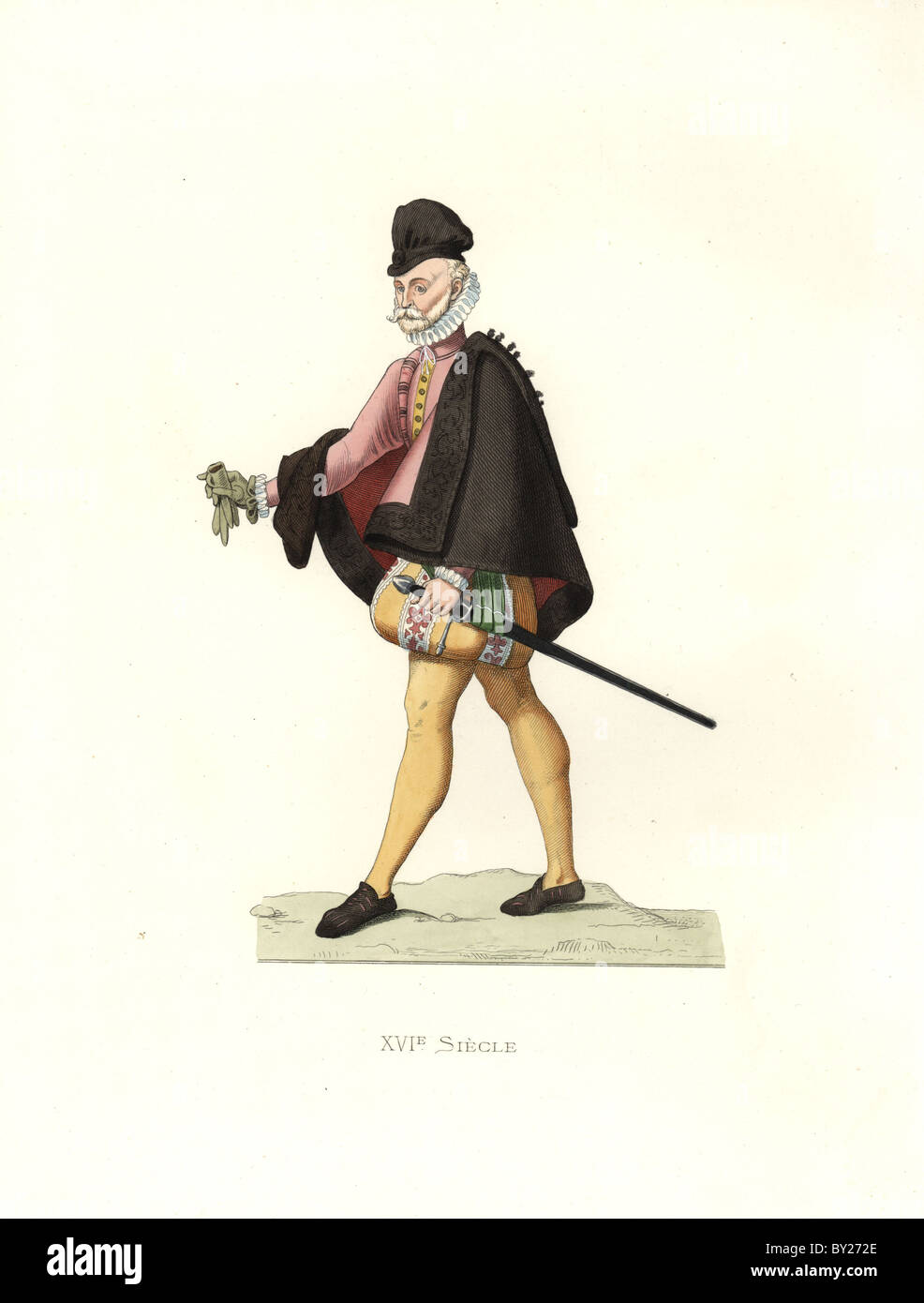 Nobile spagnolo, del XVI secolo. Foto Stock