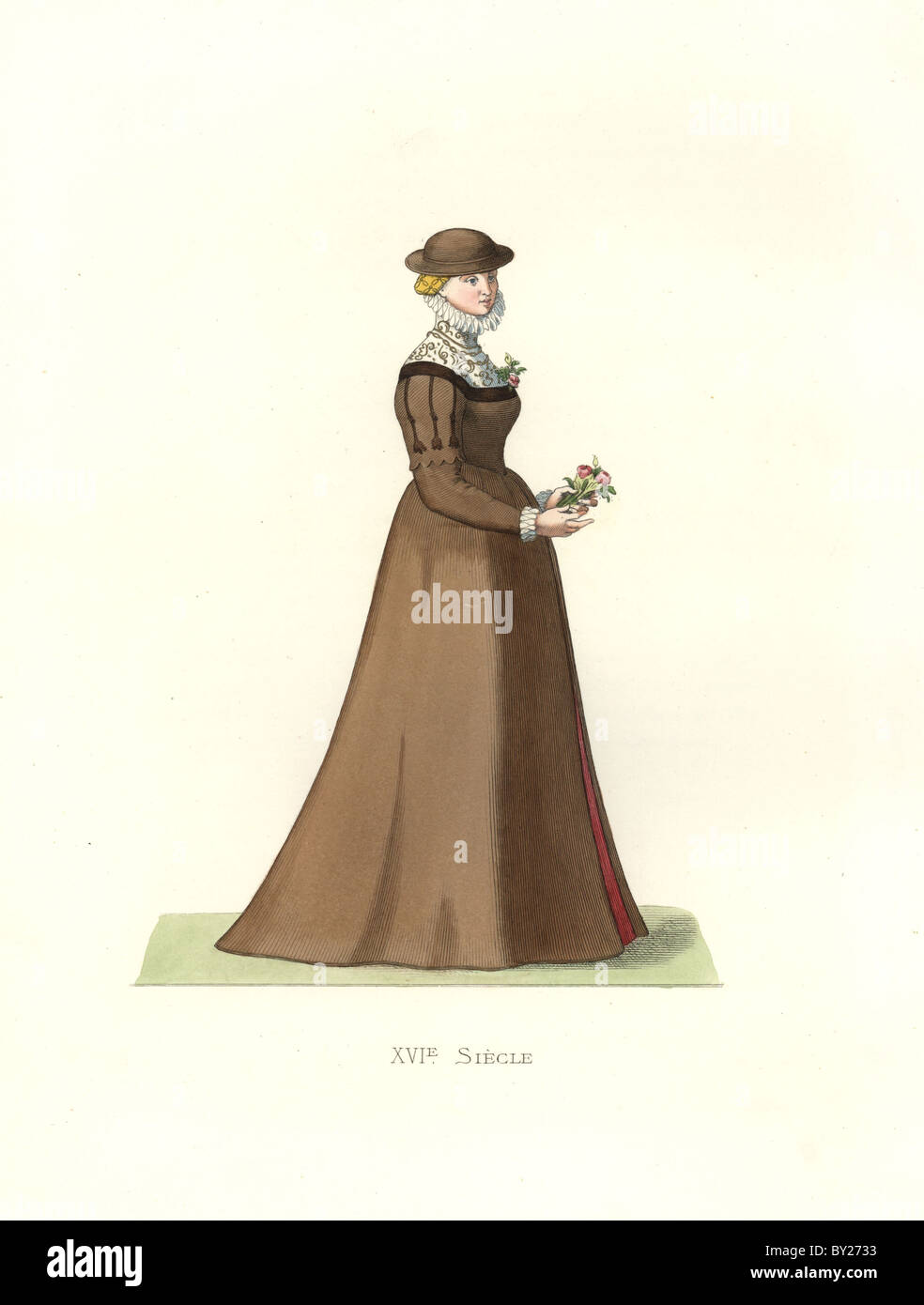 Giovane donna di Inghilterra, del XVI secolo. Foto Stock