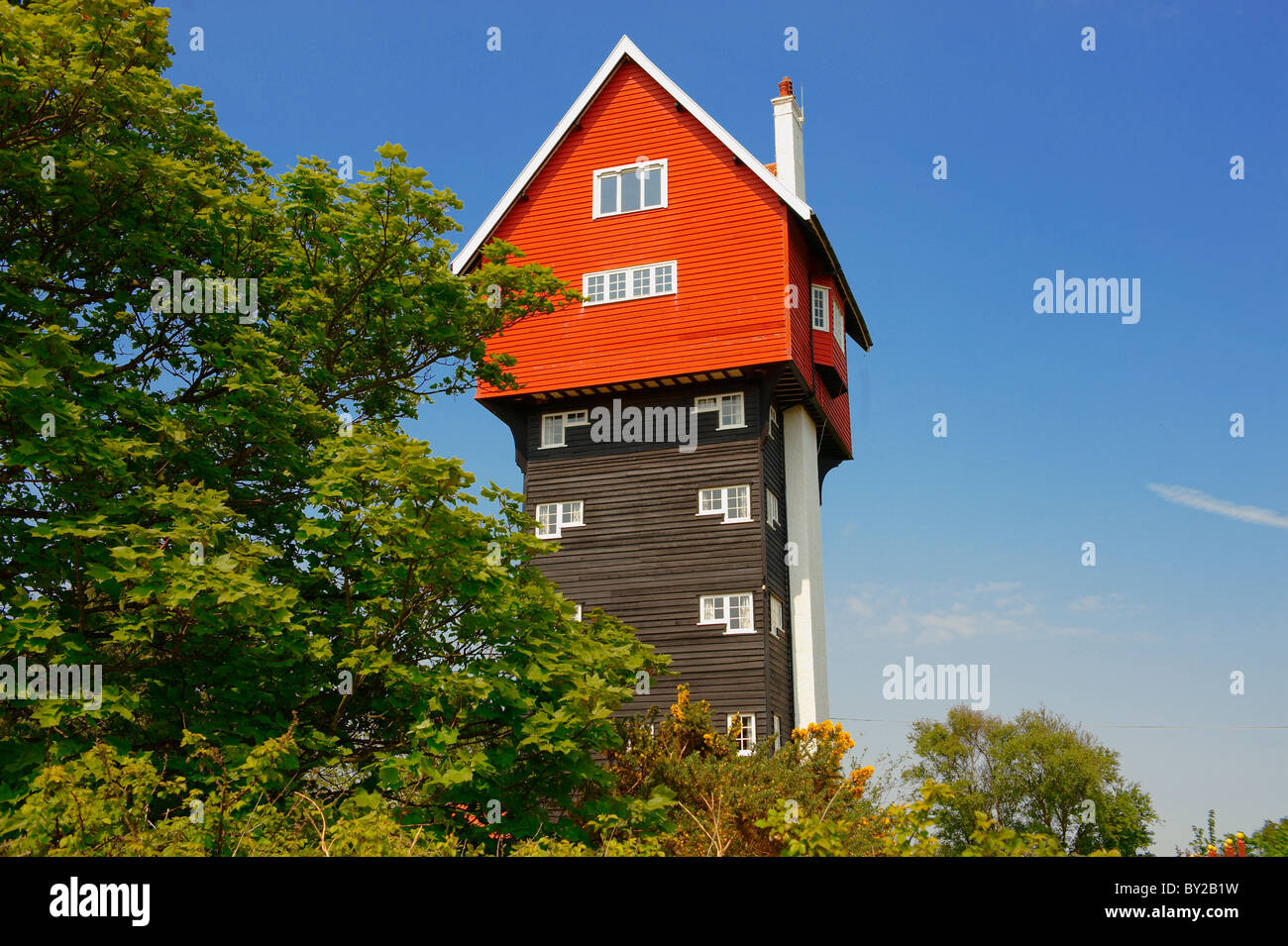 Casa in cloiuds - eccentrico Tourist house - Thorpness - Suffolk Inghilterra Foto Stock