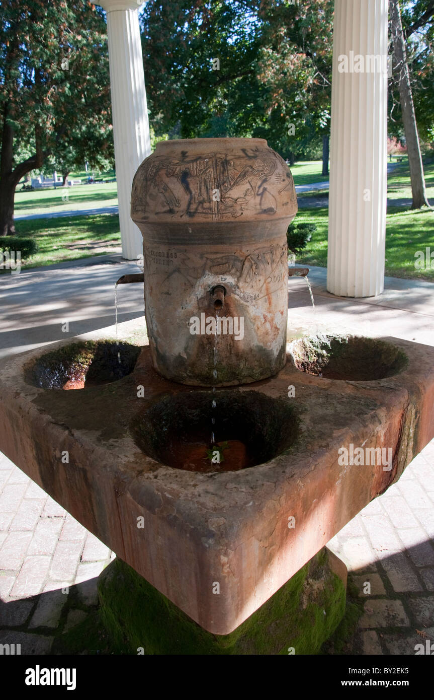 Saratoga Springs, nello Stato di New York, Stati Uniti d'America Foto Stock