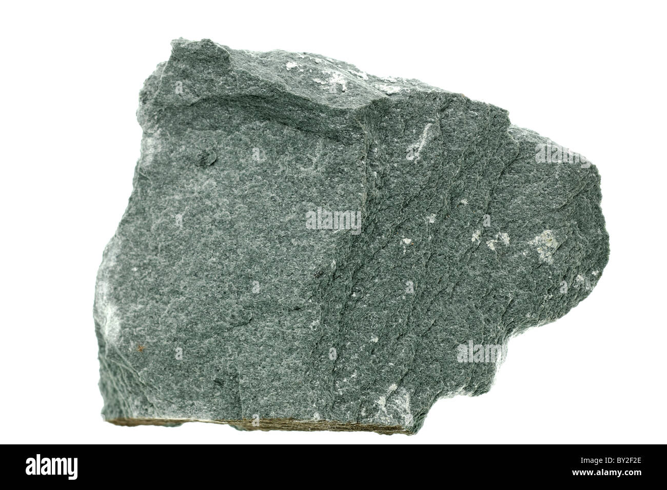 Green Slate Lake District. Rocce metamorfiche tipo Foto Stock