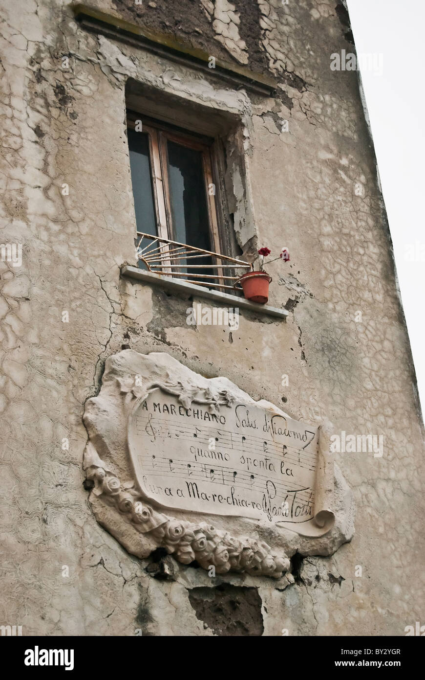 "Fenestrella' di Marechiaro Napoli, Italia Foto Stock