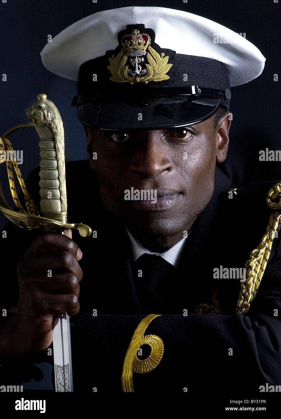Royal Navy sub tenente Foto Stock