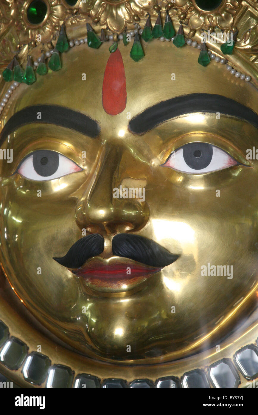 Centro del sole ornamentali Chopar Surya nella città Palace Udaipur Rajasthan Foto Stock