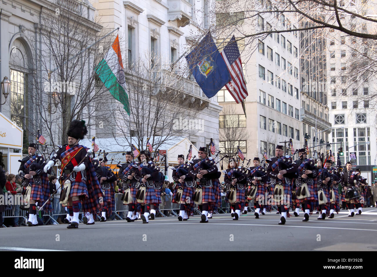 NEW YORK - 17 Marzo: Saint Patricks parata del giorno del 17 marzo 2010 nella città di New York Foto Stock