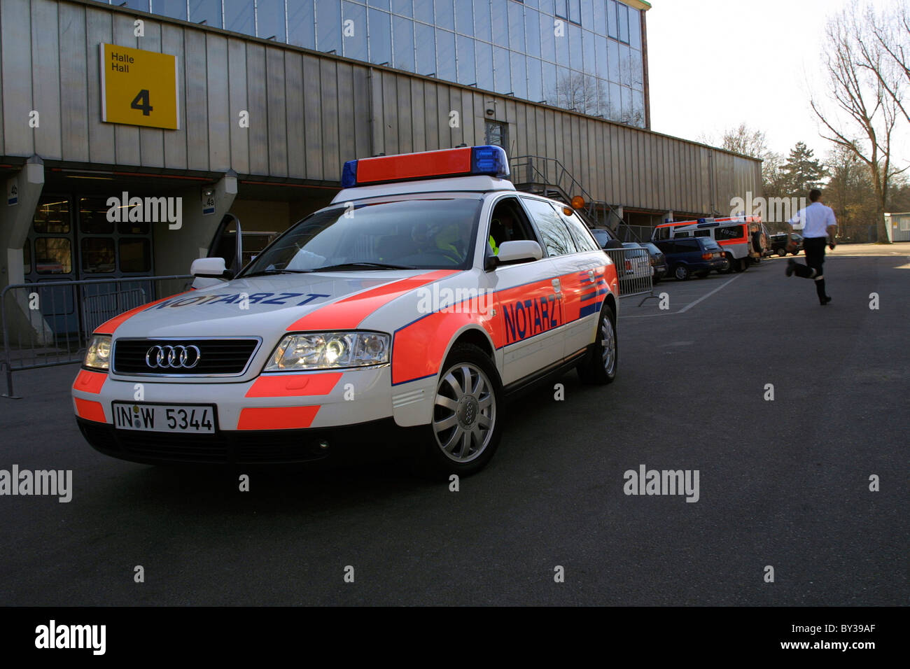 Risposta rapida medico Audi Foto Stock