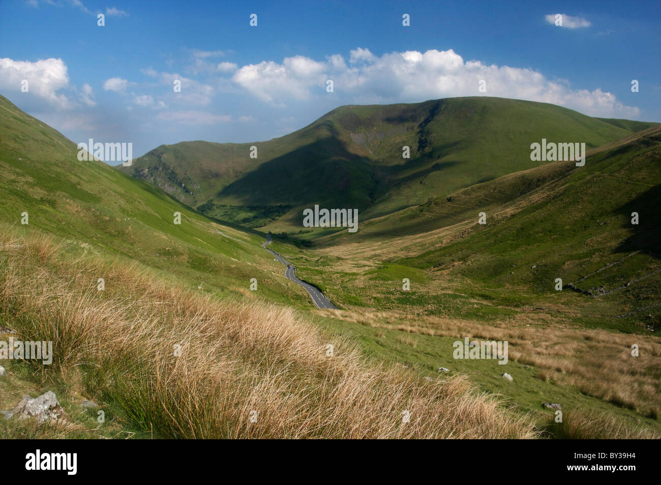 Bwlch yr Oerddrws high pass sul nord-sud A470 trunk road vicino a Dinas Mawddwy Gwynedd Snowdonia National Park il Galles Centrale REGNO UNITO Foto Stock