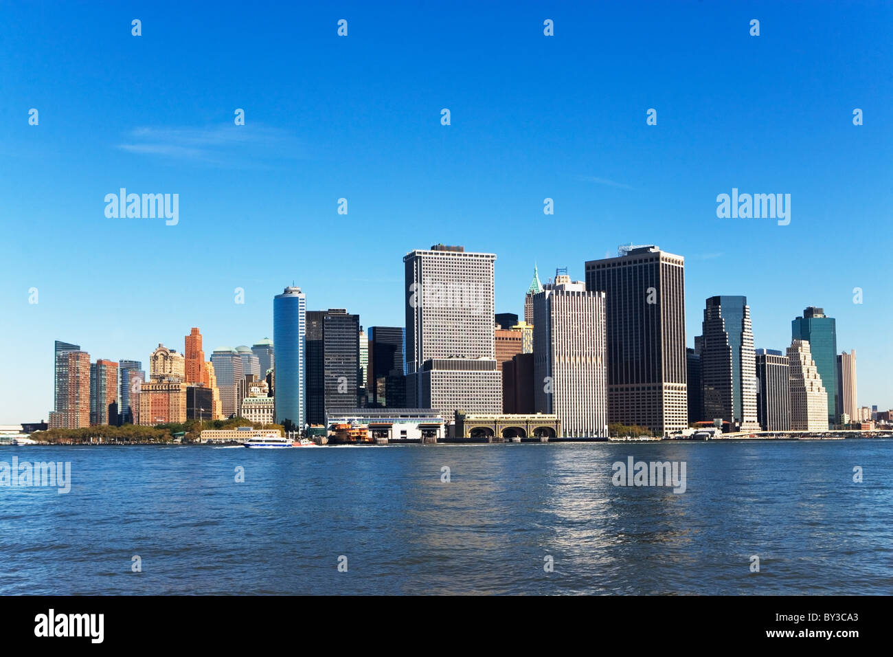 Stati Uniti d'America, la città di New York skyline di Manhattan Foto Stock Stati Uniti d'America, la città di New York skyline di Manhattan Foto Stock