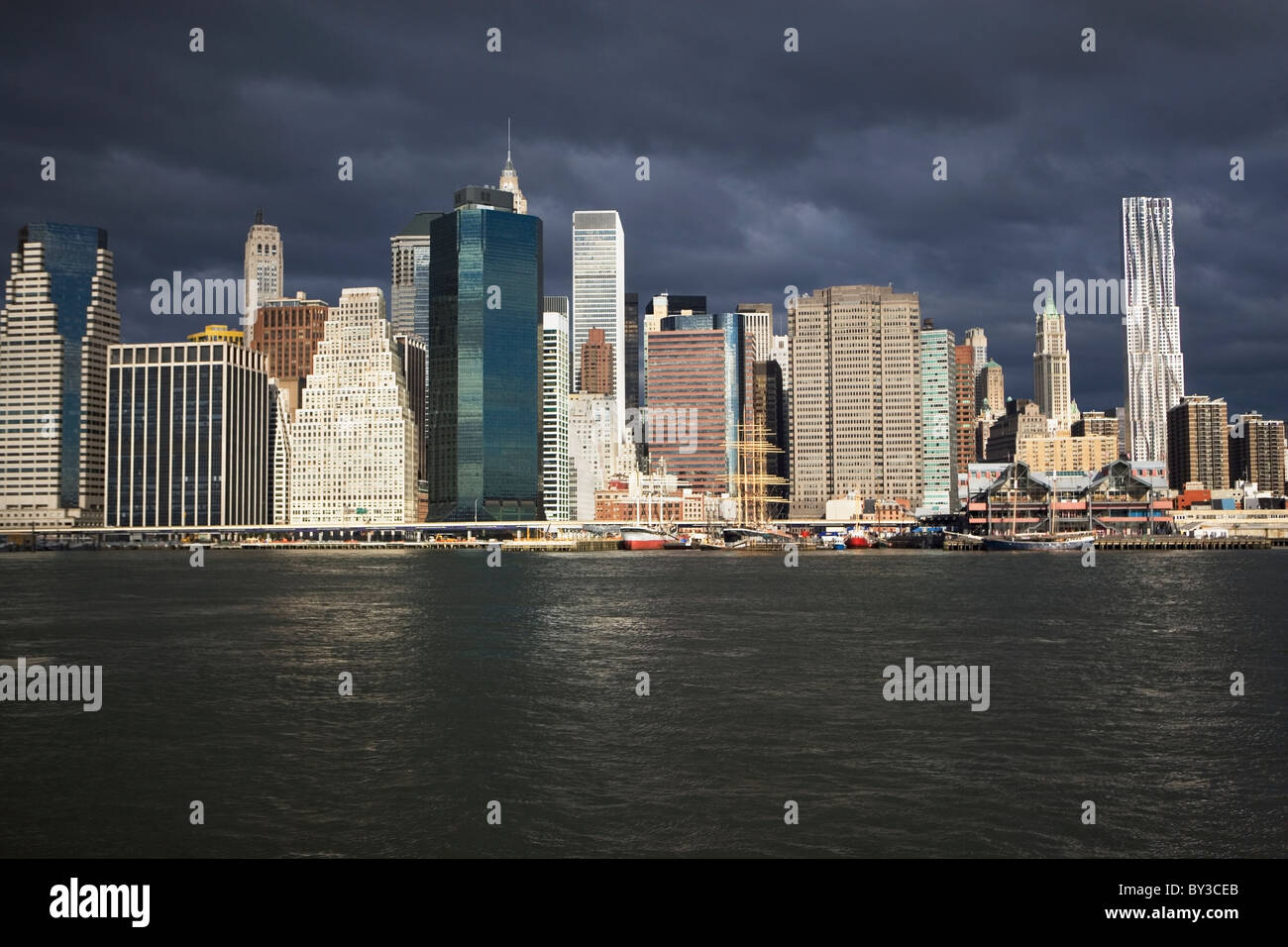 Stati Uniti d'America, la città di New York skyline di Manhattan Foto Stock Stati Uniti d'America, la città di New York skyline di Manhattan Foto Stock