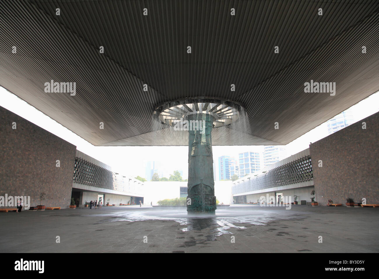 Museo Nazionale di Antropologia, Città del Messico, Messico, America del Nord Foto Stock