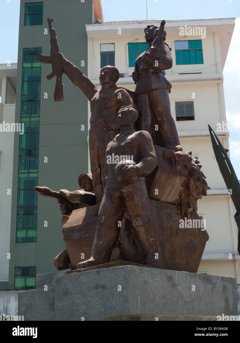 Statue comunista, Ho Chi Minh City, Vietnam Foto Stock