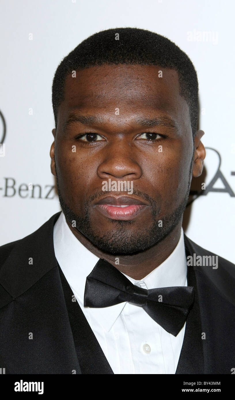 50 cent AKA CURTIS JACKSON L'ARTE DI ELYSIUM 4TH Annuale BLACK TIE GALA BENEFICO DOWNTOWN LOS ANGELES CALIFORNIA USA 15 Januar Foto Stock