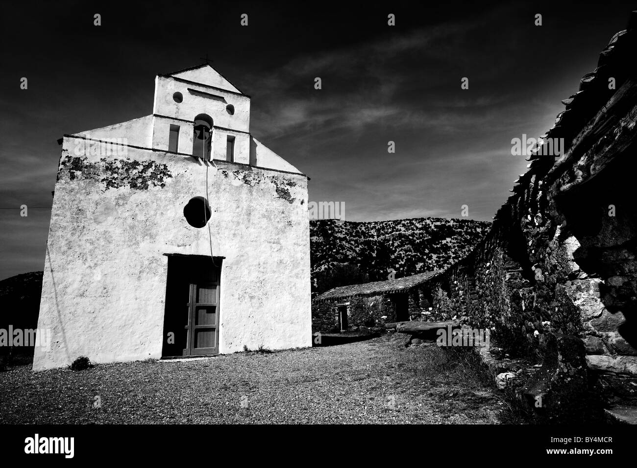 La chiesa di San Pietro, Sardegna, Italia Foto Stock
