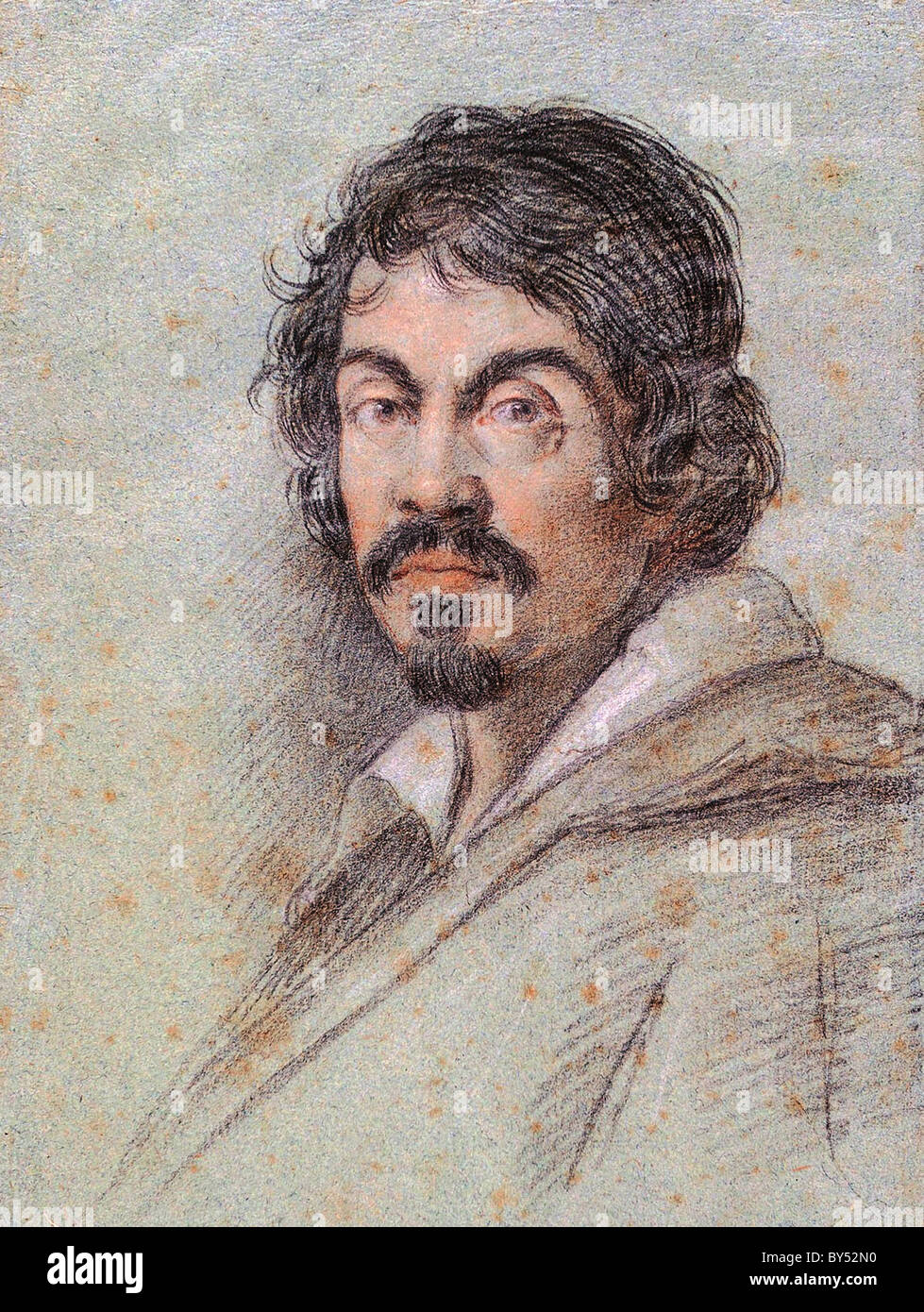 Caravaggio, Michelangelo Merisi da Caravaggio (29 settembre 1571 - 18 luglio 1610) era un artista italiano. Foto Stock