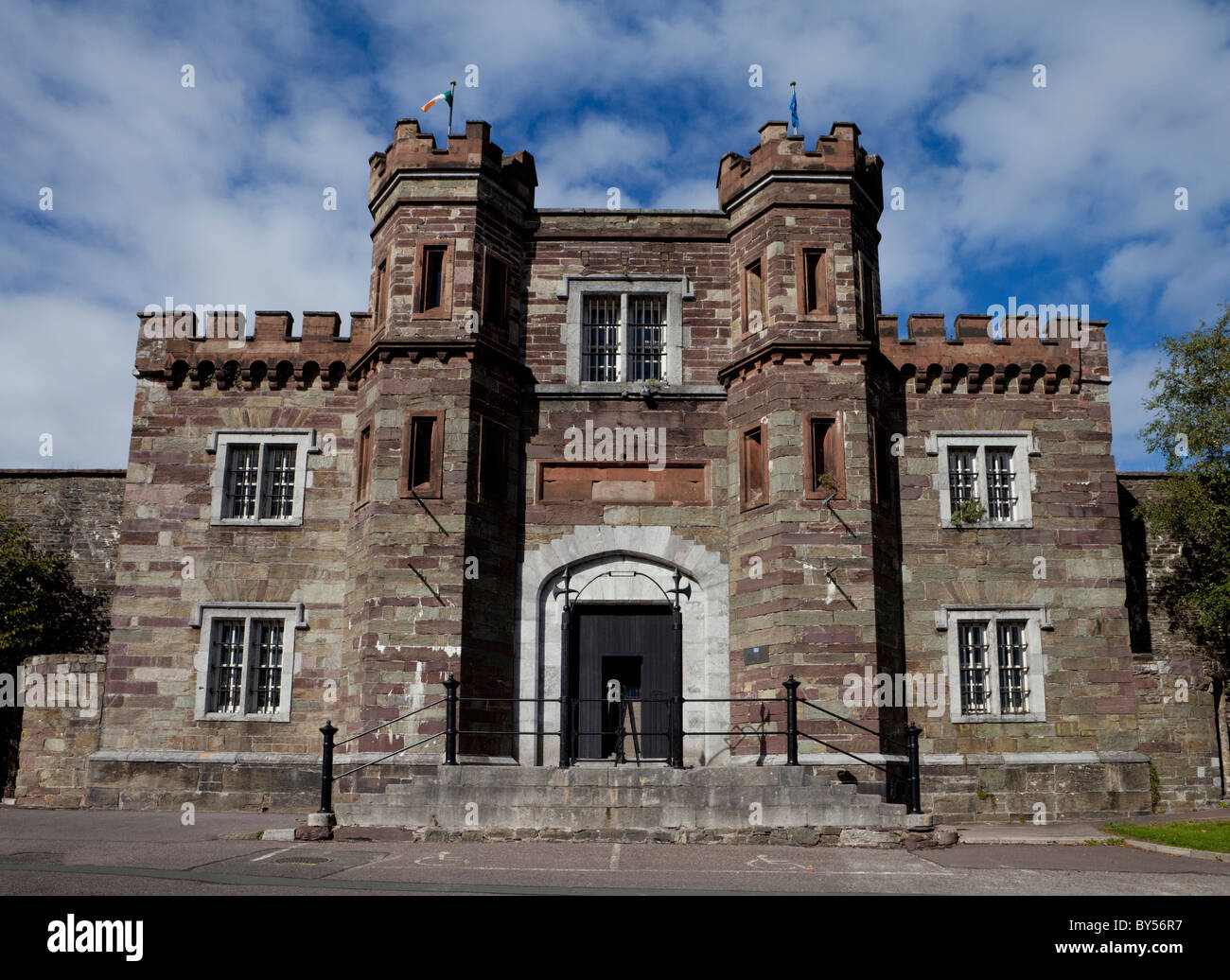 Cork Jail, costruito nel 1824, progettato da William Robertson di Kilkenny, la città di Cork, Irlanda Foto Stock