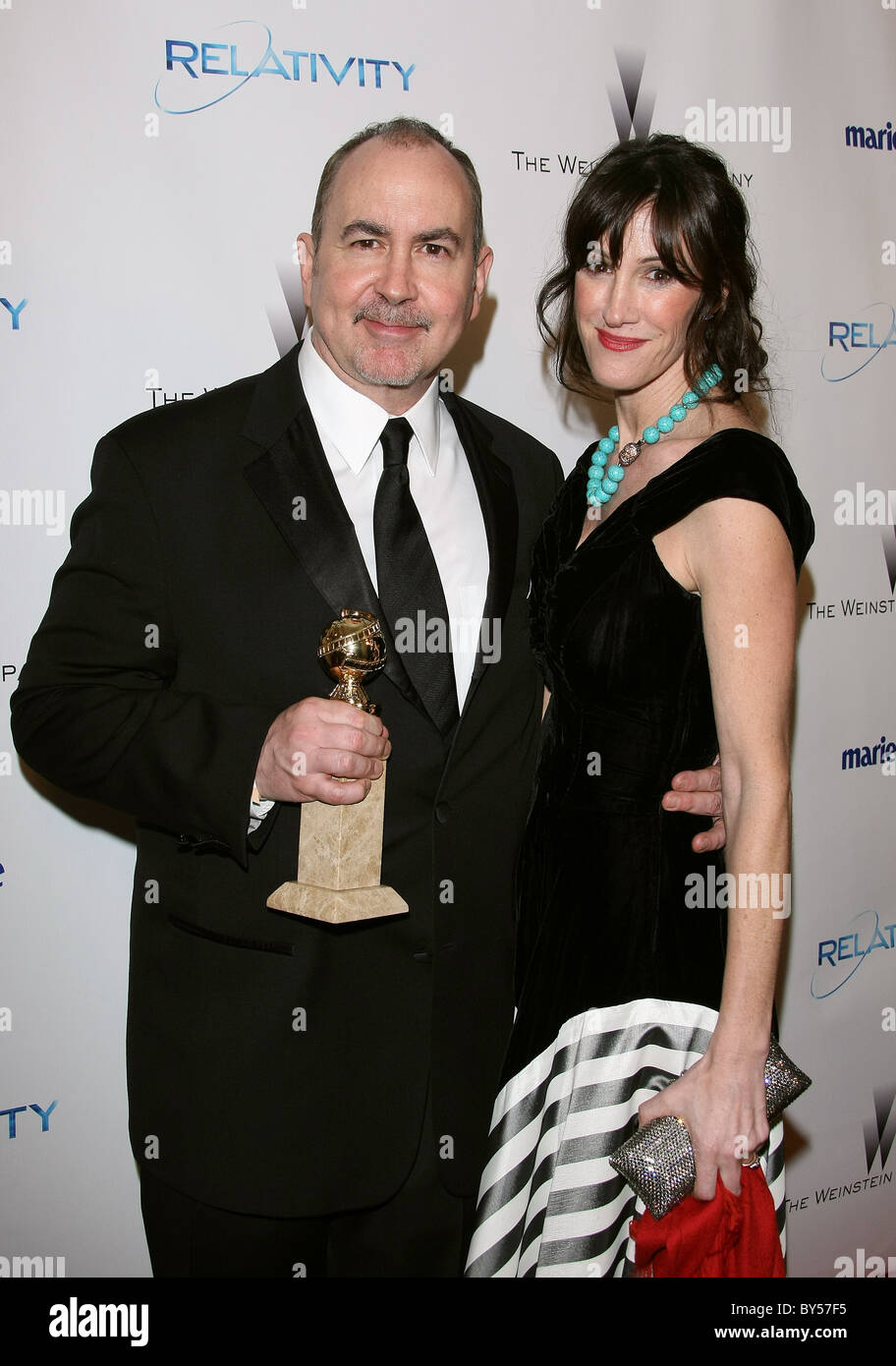 TERENCE WINTER VALUTAZIONE Relativity Media e la Weinstein Company 2011 Golden Globes after party BEVERLY HILLS LOS ANGELES CALI Foto Stock