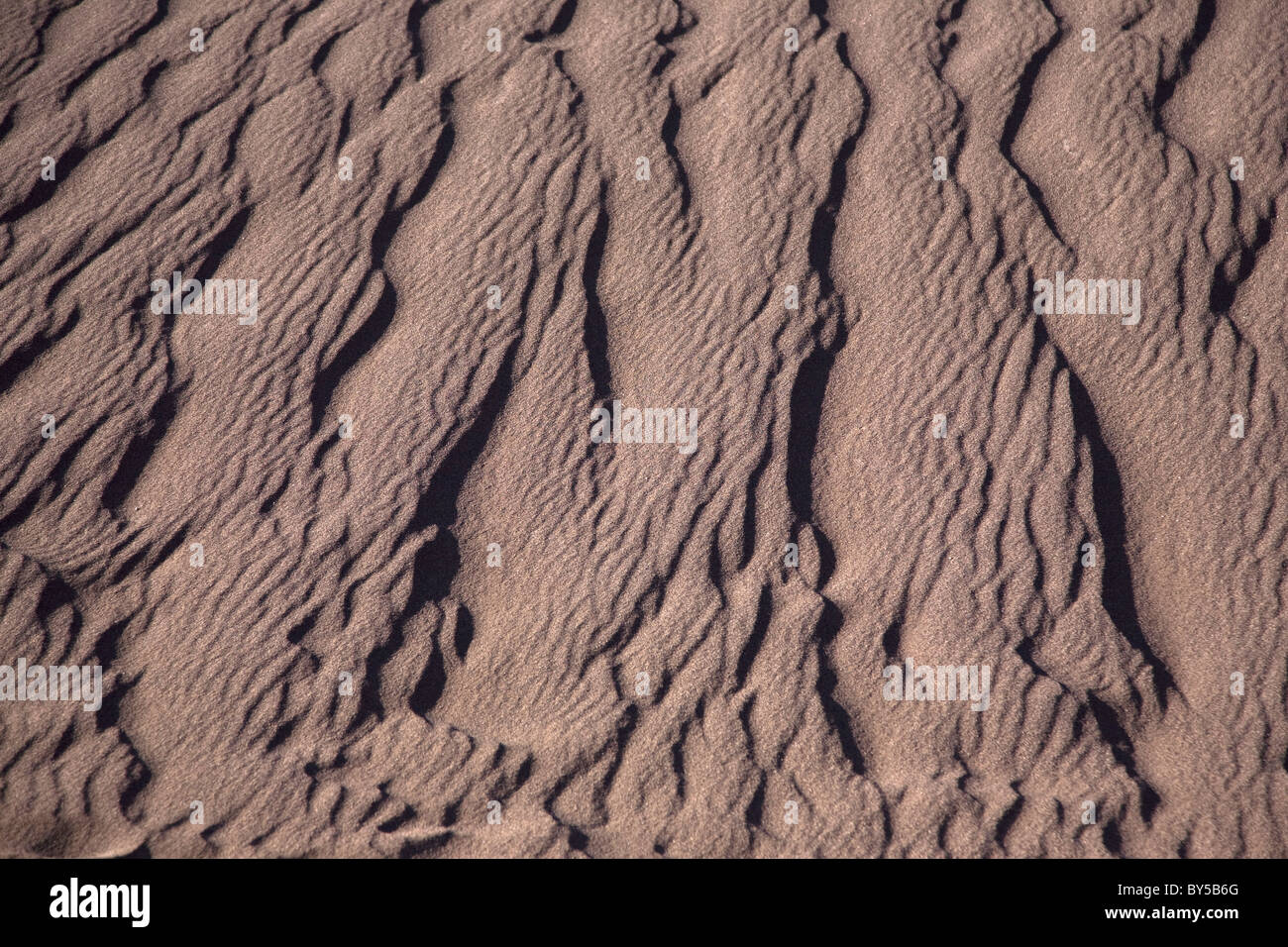Dettaglio di una formazione di pietra, il Deserto di Atacama, Cile Foto Stock