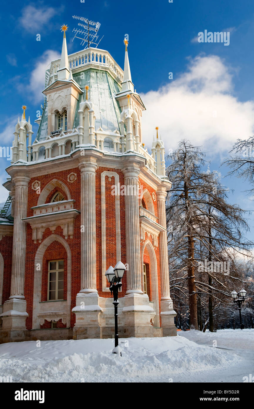 Architettura e park ensemble di Tsaritsino è un monumento storico del XVIII - XIX secolo Foto Stock