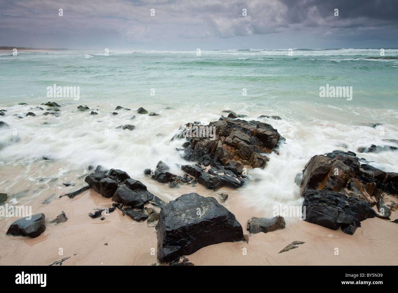 Australian spiaggia durante il giorno Foto Stock