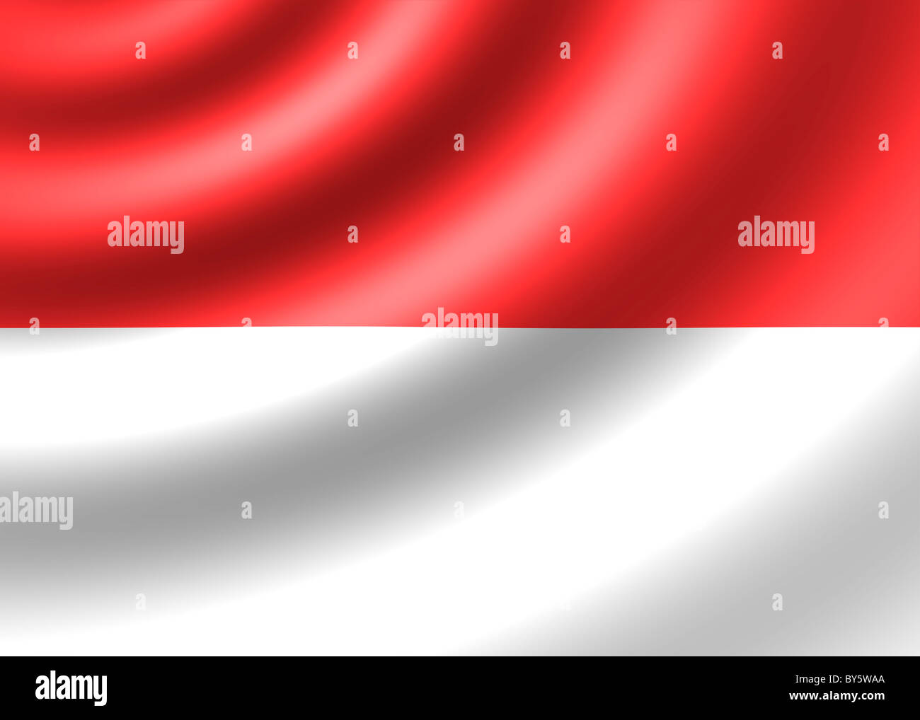 Bandierina dell'Indonesia Foto Stock Bandierina dell'Indonesia Foto Stock