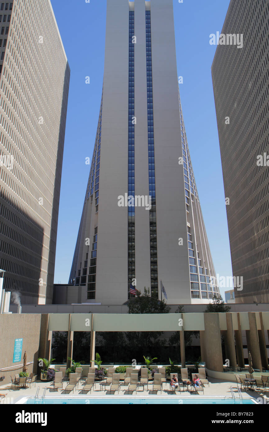 Atlanta Georgia,Marriott Marquis,hotel,alloggio,azienda internazionale,lusso,grattacieli grattacieli di alto livello costruzione edifici incinta edificio, John Foto Stock