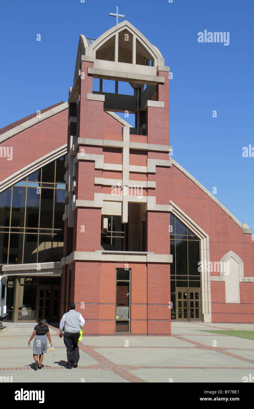 Atlanta Georgia,Martin Luther King Jr. NHS,National Historic Site,National Park Service,storia,movimento per i diritti civili,segregazione,nuovo Battista Ebenezer Foto Stock