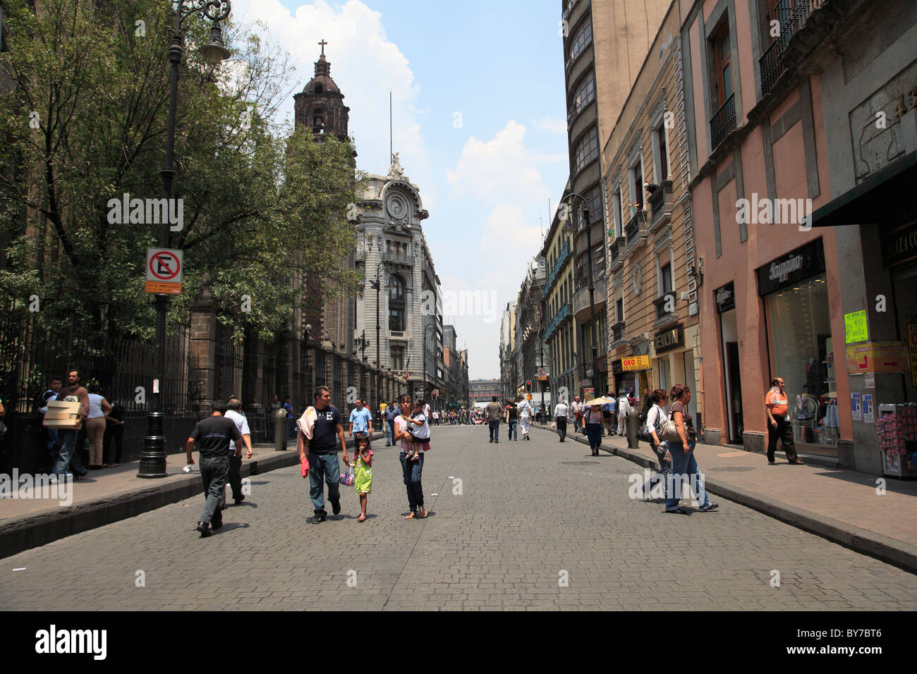 Almeda, distretto storico, a Città del Messico, Messico, America del Nord Foto Stock