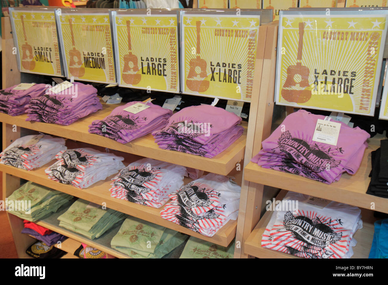 Tennessee Nashville,Country Music Hall of Fame & Museum,attrazione,industria musicale,conservazione,mostra collezione negozio,negozi,aziende,d Foto Stock