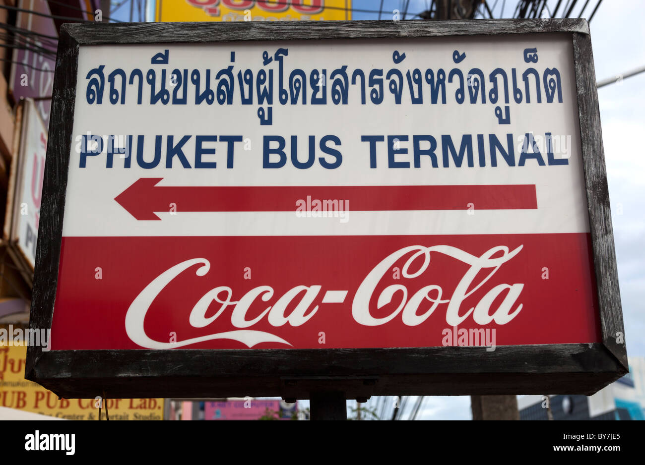 Phuket a lunga distanza terminale di autobus della citta' di Phuket Thailandia Foto Stock