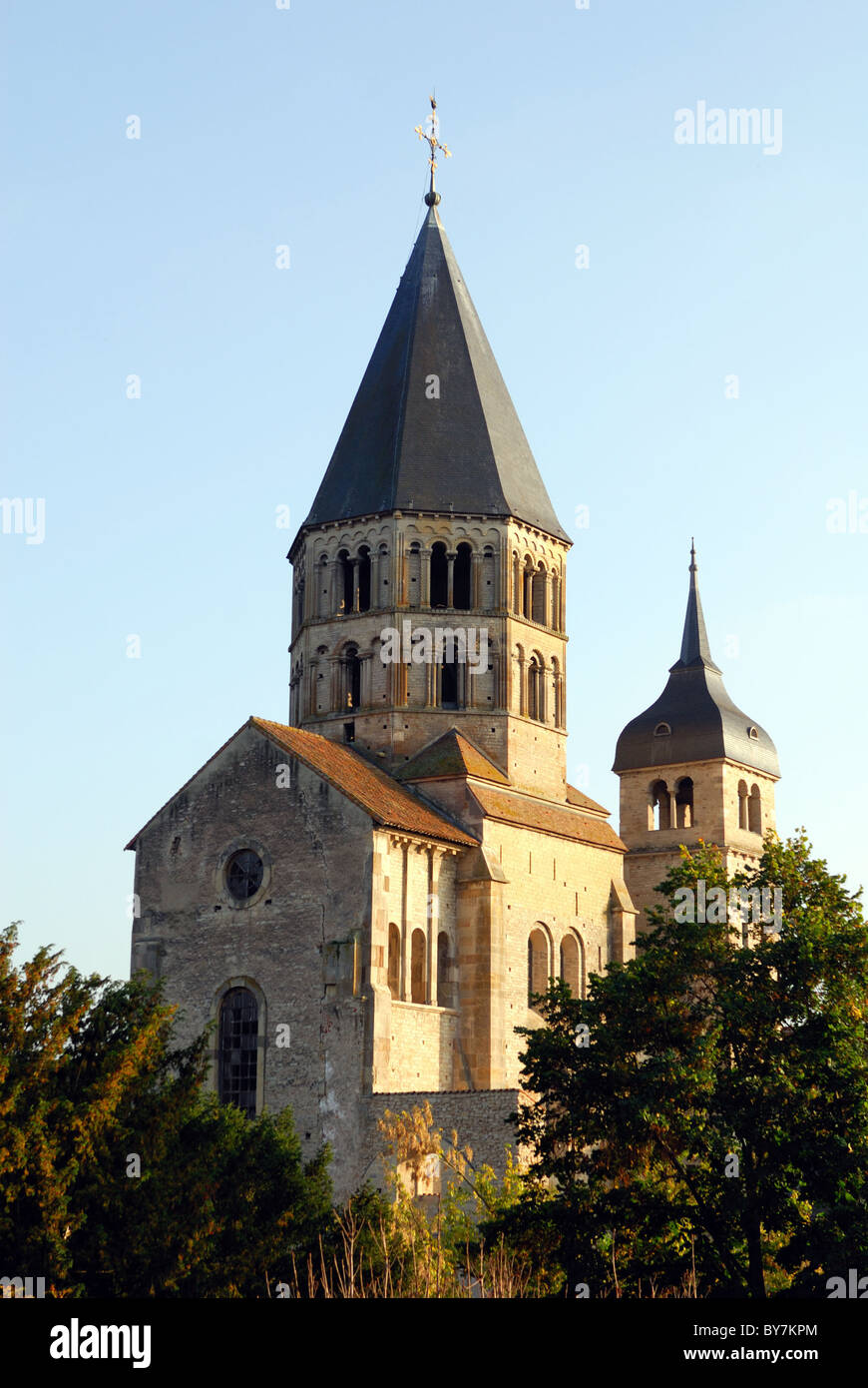 Cluny (71) : l'abbazia Foto Stock