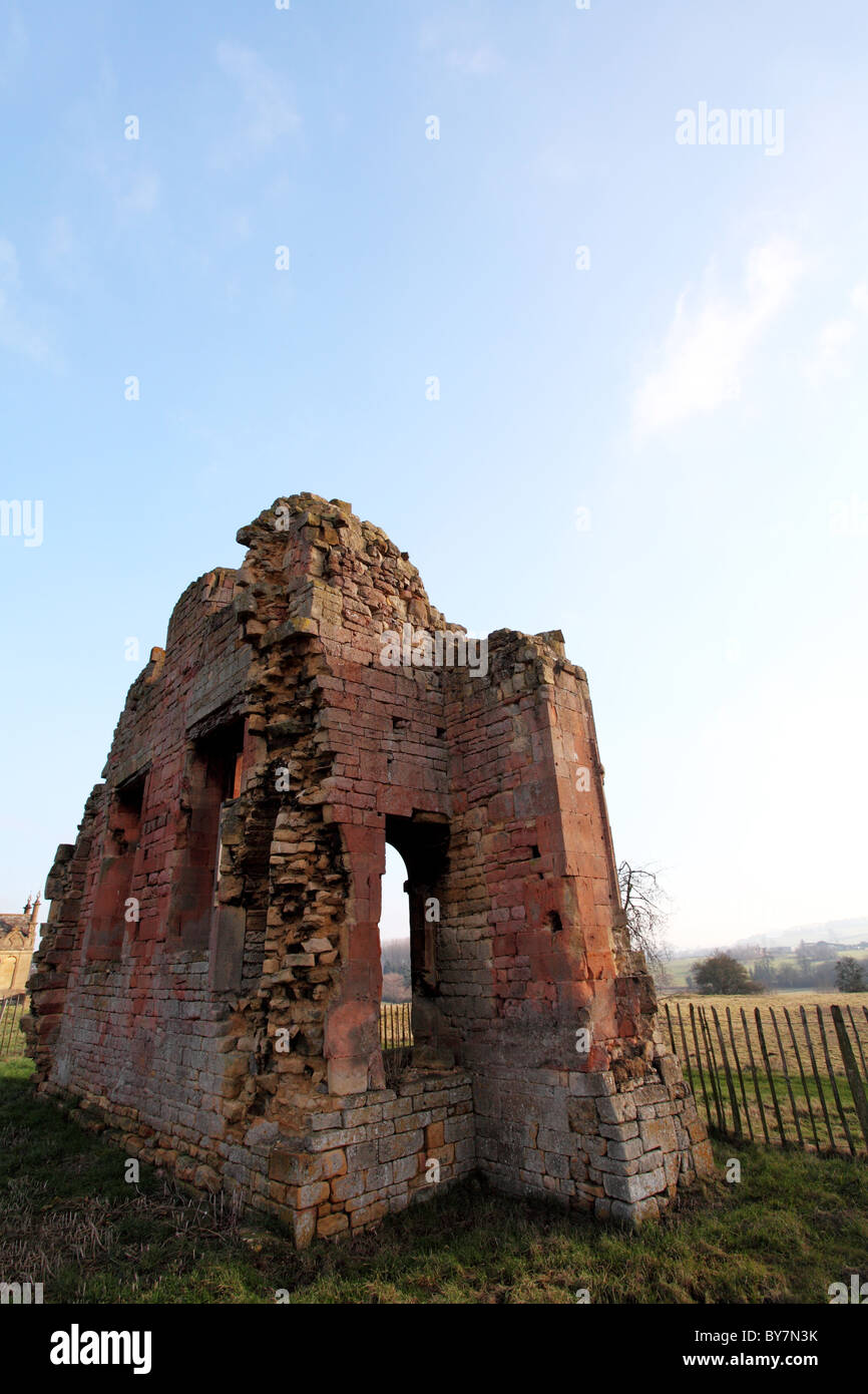 Le antiche rovine in Chipping Campden, Cotswold. Inghilterra Foto Stock
