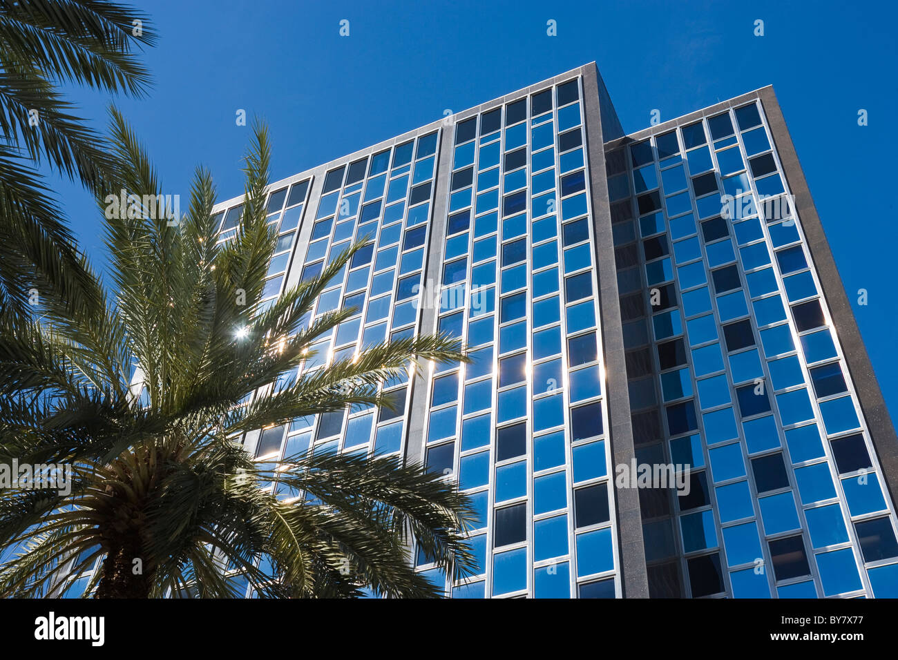 Edificio a South Beach, Miami, Florida, Stati Uniti d'America Foto Stock