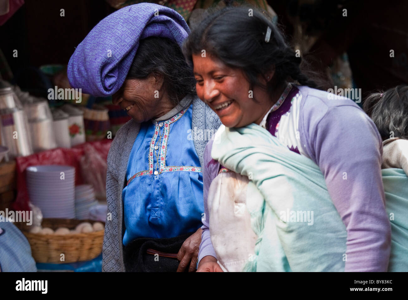 Mercado Municipal, San Cristobal de las Casas, Chiapas, Messico Foto Stock