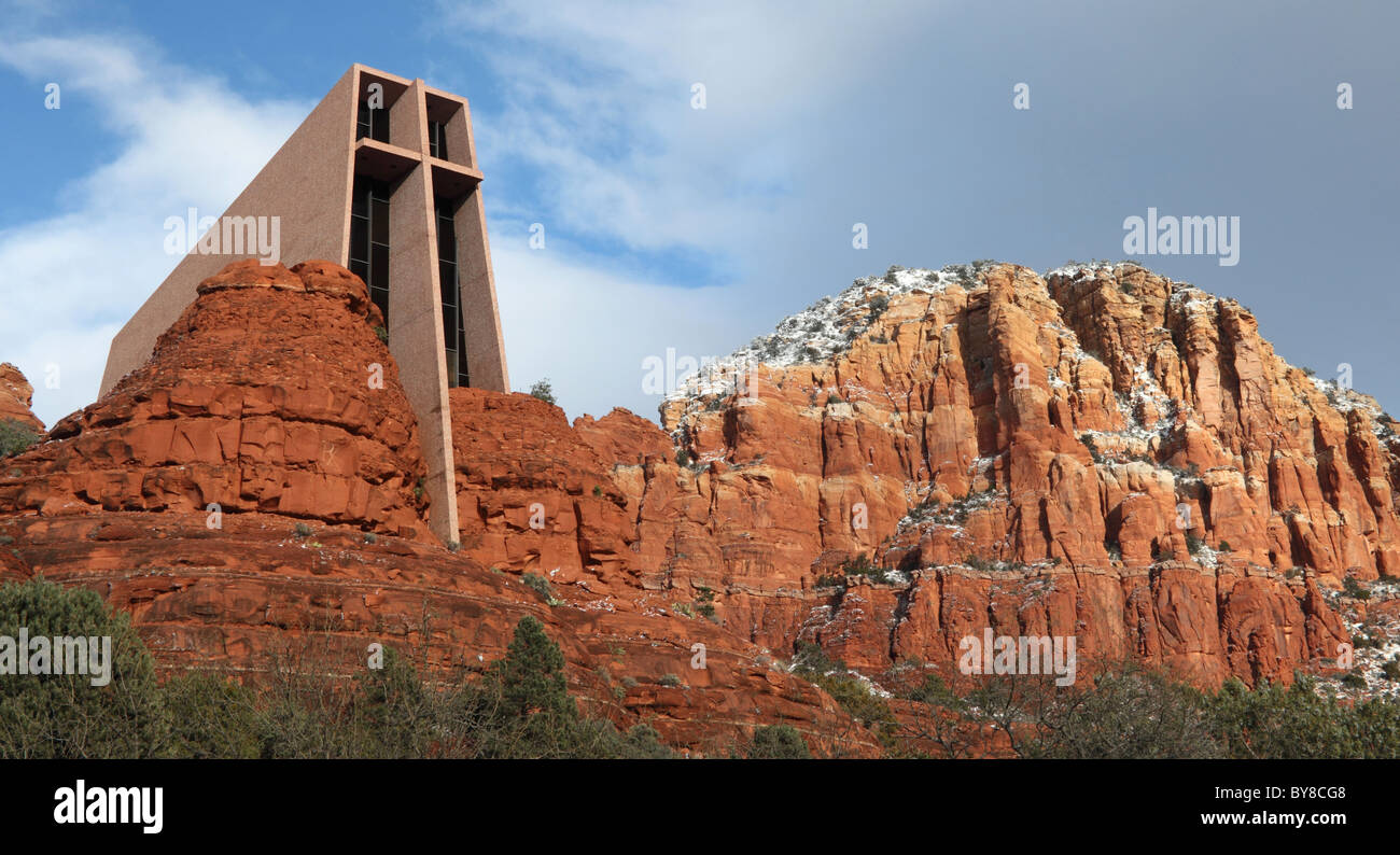 Cappella della Santa Croce in Sedona Foto Stock