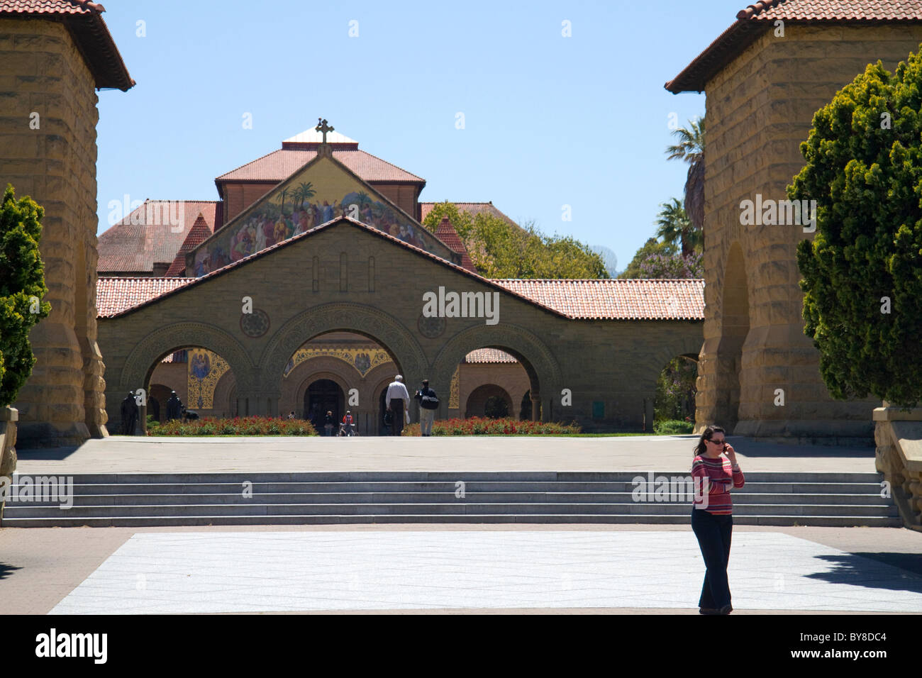 Stanford Memorial Church su Stanford University campus in Palo Alto, California, USA. Foto Stock
