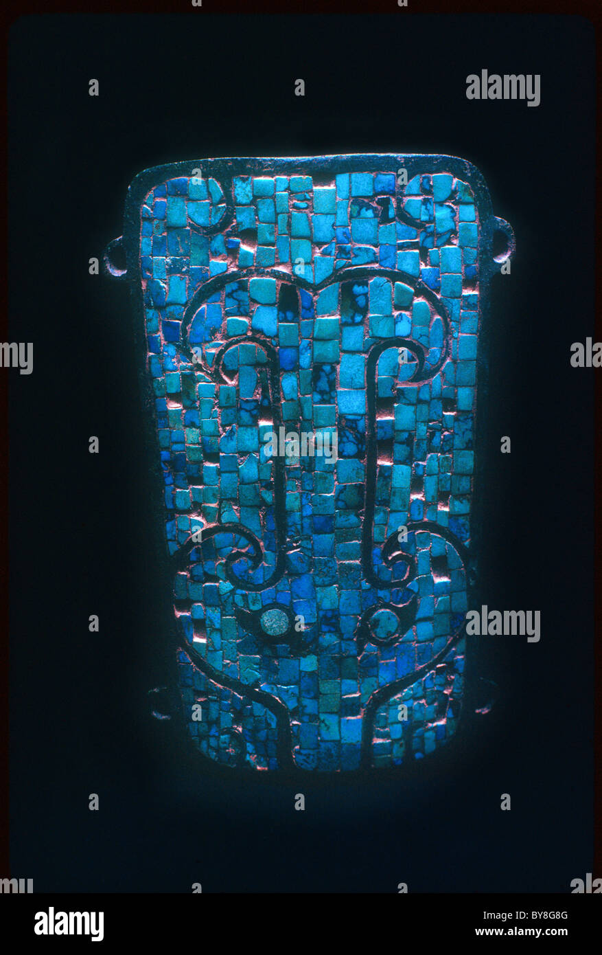 Cinese cavallo di metallo ornamento Foto Stock