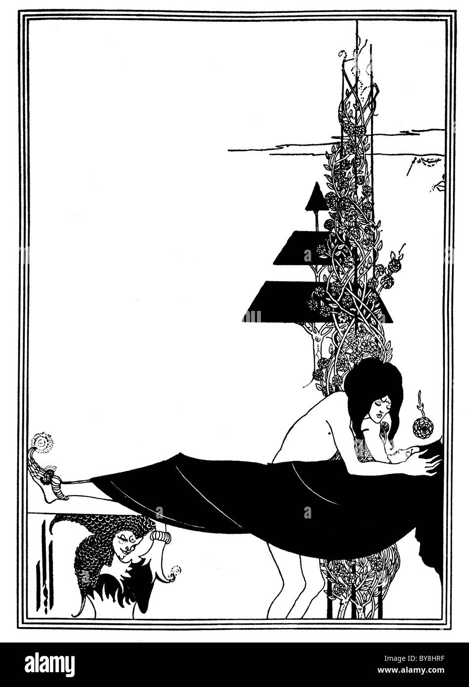 Aubrey Beardsley (1872-1898) Salomé 1893 Foto Stock